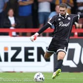 Harvey Davies is back between the sticks for Crawley Town | Picture: Natalie Mayhew/Butterfly Football