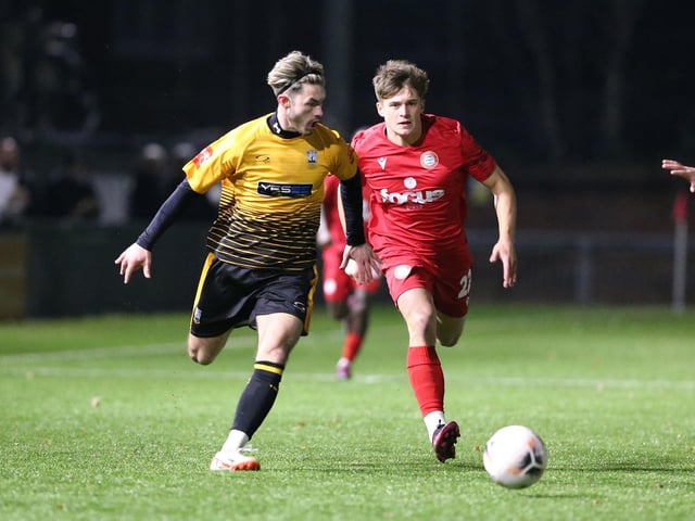 Worthing take on Littlehampton Town in the Sussex Senior Cup
