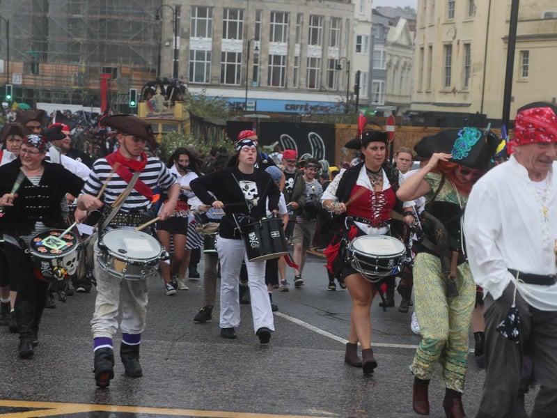 Hastings Pirate Day 2025. Photo by Roberts Photographic.