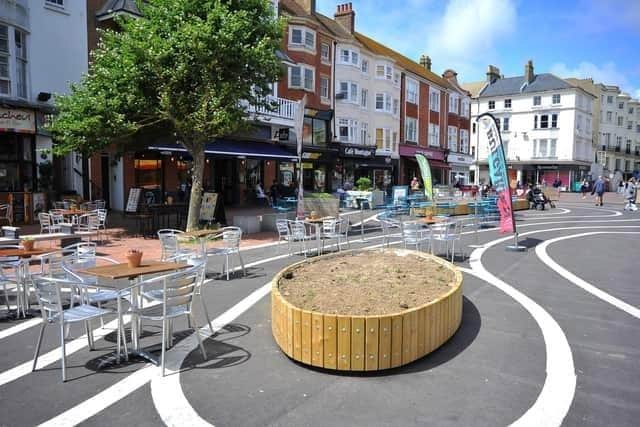 Montague Place, Worthing, after its previous transformation. Picture: Steve Robards/Sussex World