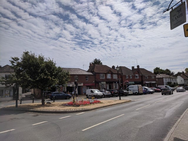 Shops and businesses in The Square, Angmering
