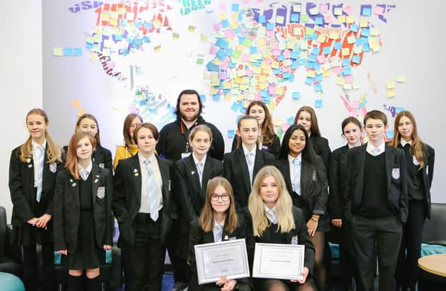 Pupils from The Littlehampton Academy took part in a competition to name the new care home