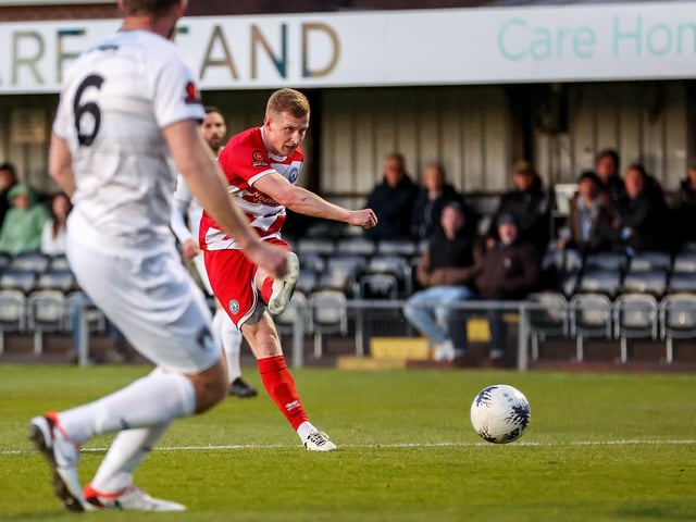 Action from Eastbourne Borough's visit to Weston-super-Mare in National League South