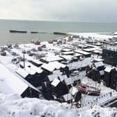 Hastings snow in February 2018