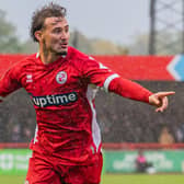 Crawley Town went ahead against Tranmere - but it ended 1-1 | Kyle Hemsley-CTFC