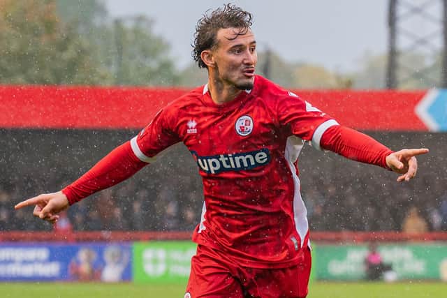 Crawley Town went ahead against Tranmere - but it ended 1-1 | Kyle Hemsley-CTFC