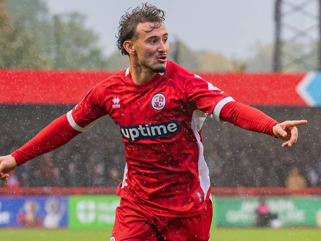 Crawley Town went ahead against Tranmere - but it ended 1-1 | Kyle Hemsley-CTFC