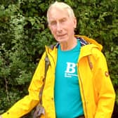 Anthony Bishop, 80, from Henfield, is walking 874 miles from John O’Groats to Cornwall to raise money for St Barnabas House