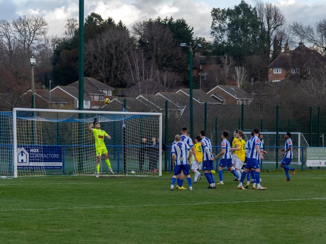 It finished 2-2 v Corinthian as Haywards Heath Town played their first game under Jay Lovett