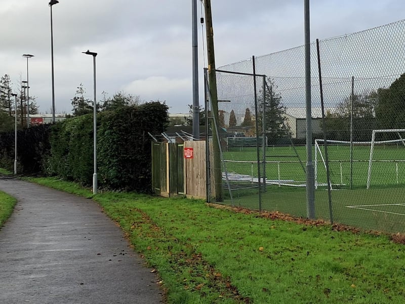 Children were ‘sitting in the stand for a debrief session’ when a large fire broke out at a football club in East Sussex – with the incident being treated as arson.