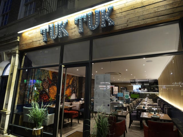 Tuk Tuk in Terminus Road which has reopened following a refurbishment (Photo by Jon Rigby)