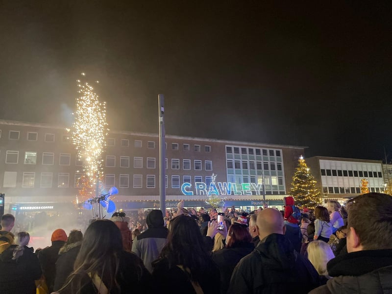 Crawley Chistmas Lights 2021
