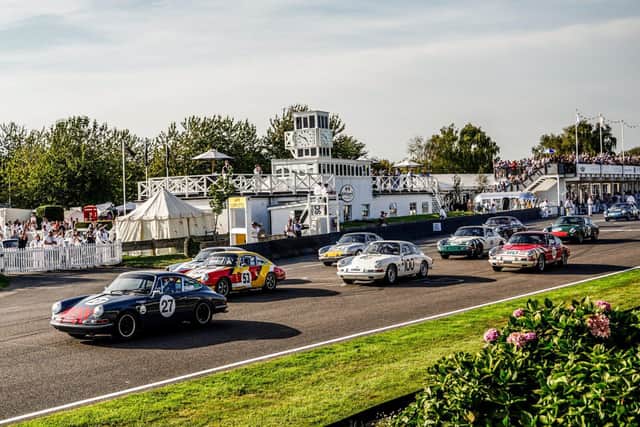 The Fordwater Trophy ran on sustainable fuel at the 2023 Goodwood Revival.