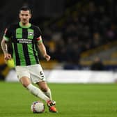 Lewis Dunk of Brighton was substituted on the hour at Fulham raising questions on his fitness to face Roma