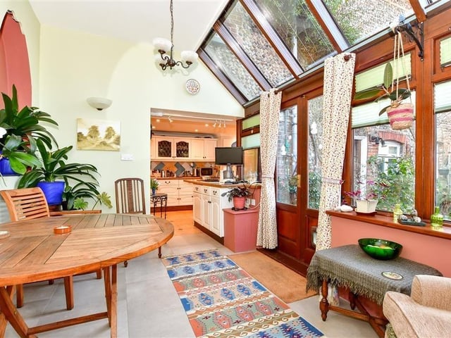 The property offers spacious and versatile accommodation, including a useful cellar space. Estate agent Cubitt & West says it is a fantastic location.