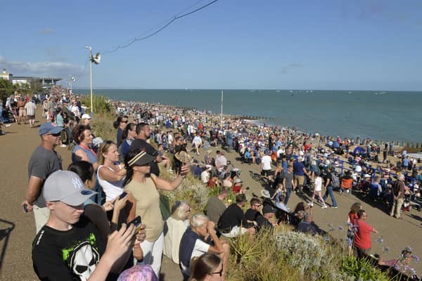 Airbourne is celebrating ‘29 years of airshow excellence’, attracting huge crowds. Eastbourne's International Airshow boasts a two-mile flying display line along Eastbourne seafront.