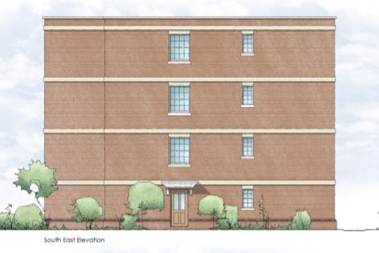 South east elevations - illustrative use only