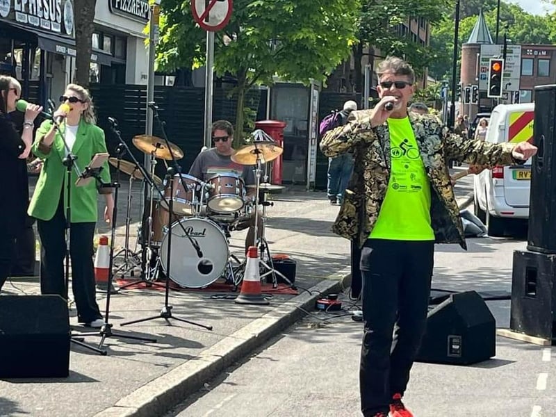 Chairman of the Bike Ride Team Mike Oliver has thanked all the entertainers who took part in The Greater Haywards Heath Bike Ride 2024