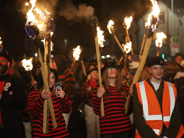 Rye Bonfire 2024. Photo by Andrew Clifton