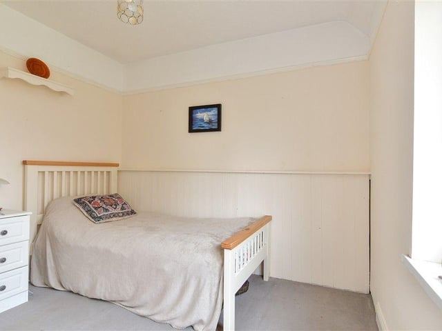 There are three bedrooms