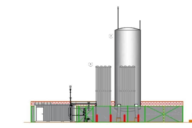 Design of the hydrogen refuelling station
