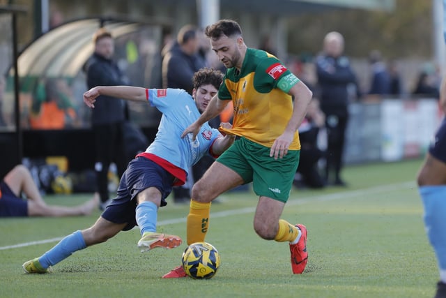 Match action from Horsham's excellent Isthmian Premier victory over struggling Bowers & Pitsea