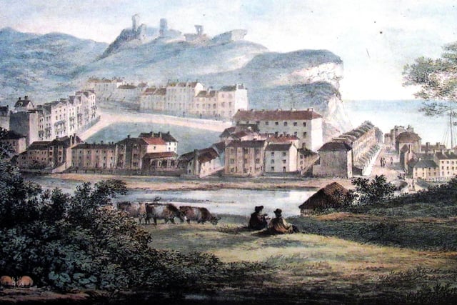 The marshland and Wellington Square in 1823