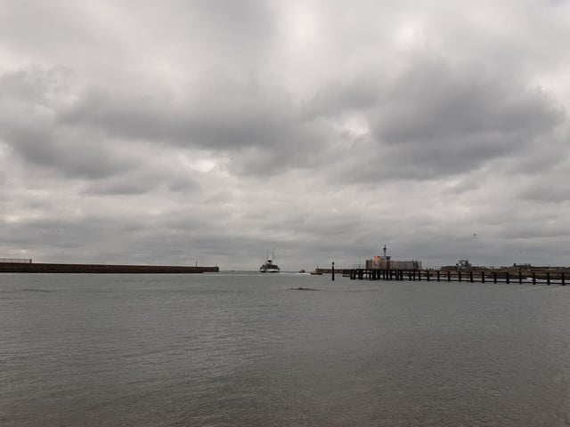 Amazing, stunning, emotional - the large crowd that stood on Kingston Beach to watch the world’s last seagoing paddle steamer make its inaugural visit to Shoreham was visibly moved by the sight of the Waverley making its way in and out of the harbour on Wednesday, September 13.