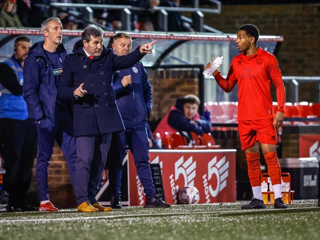 Eastbourne Borough v Chippenham Town, National League South