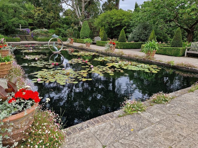 Borde Hill in the sunshine in June 2024