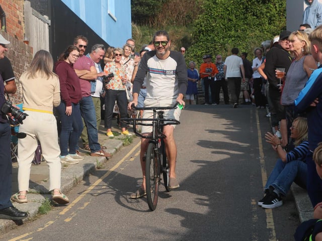 Hastings Old Town Carnival Week 2025: Bike Race. Photo by Roberts Photographic.