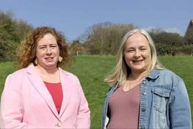 Left: Councillor Christina Bristow. Right: Councillor Lesley Boniface.