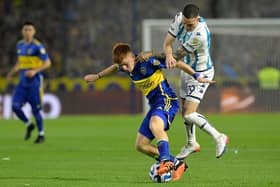 Boca Juniors' defender Valentin Barco has attracted interest from Premier League clubs Man City and Brighton