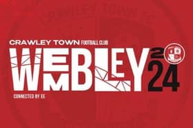 Crawley Town Football Club have a range of club and player merchandise available ahead of Sunday's Sky Bet League Two Play-Off Final at Wembley Stadium