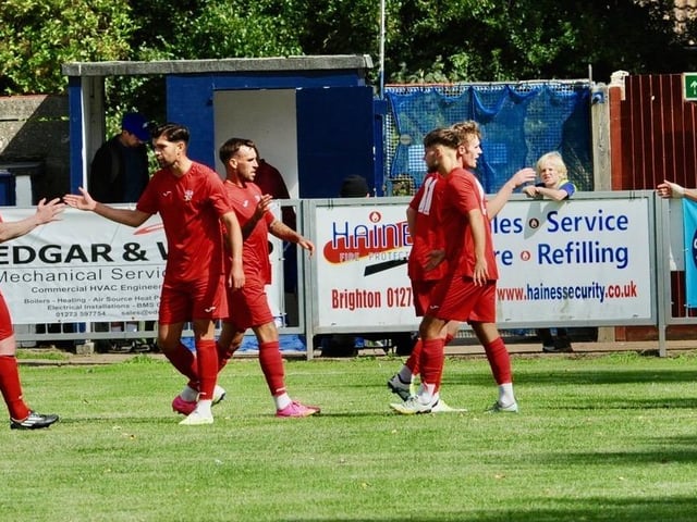Action from Shoreham v Pagham in the SCFL premier division