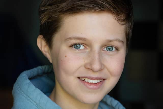 Billy Byers, 15, from Haywards Heath is playing Joshua Muller in Watch on The Rhine