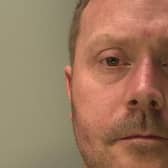 Danny Wilder, 38, of Vale Road in St Leonards, was detained after being seen behaving suspiciously by officers in Cloudesley Road on Friday, May 19. Picture: Sussex Police