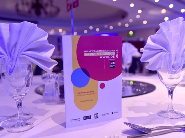 The ceremony was a celebration of the best apprentices, trainers and providers.