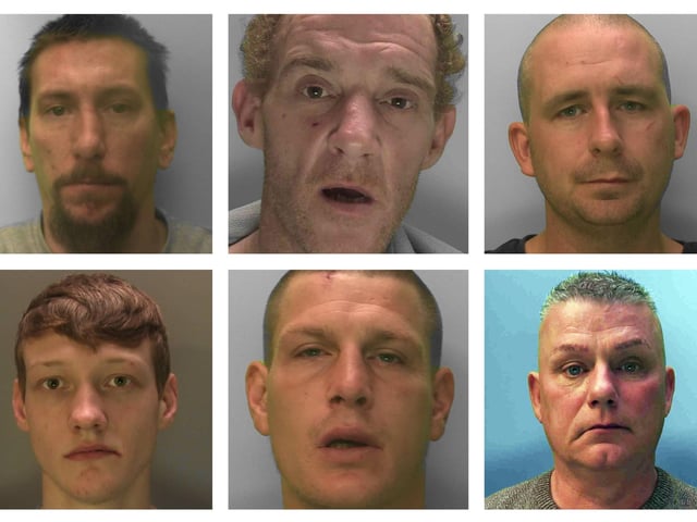 These are some of the most serious, high-profile and prolific offenders who were jailed in the third month of 2023. All information comes directly from Sussex Police