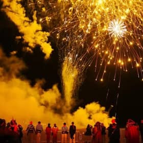 Hastings Bonfire. Pic by Andrew Clifton
