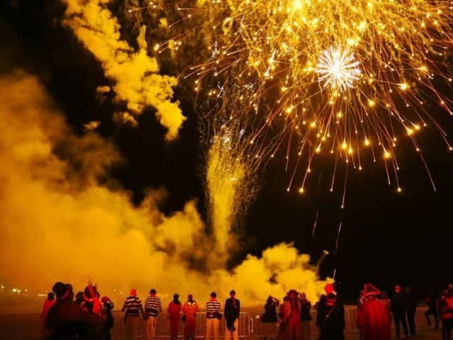 Hastings Bonfire. Pic by Andrew Clifton
