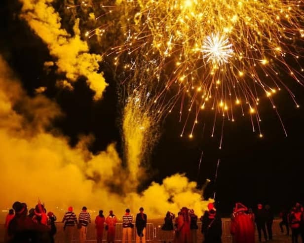 Hastings Bonfire. Pic by Andrew Clifton