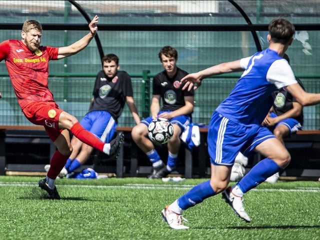 Newhaven v AFC Varndeanians in the SCFL premier