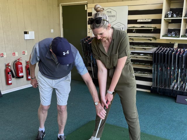 We were invited to Worthing Golf Club to have a golf lesson and find out about the 120-year-old club, its history, members and what the future holds
