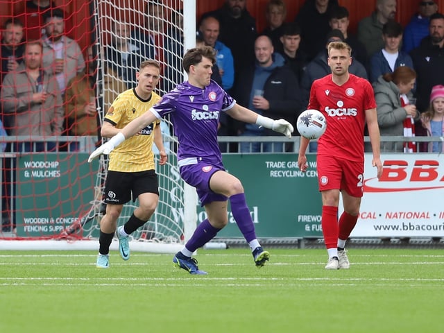 Worthing beat Maidstone in the National South play-off semi-final at a packed Woodside Road