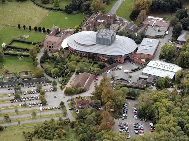 Glyndebourne seen from above. Photo by Peter Cripps