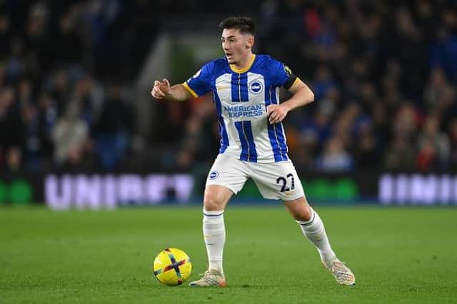 Former Chelsea midfielder Billy Gilmour could start for Brighton today in their FA Cup clash against Liverpool