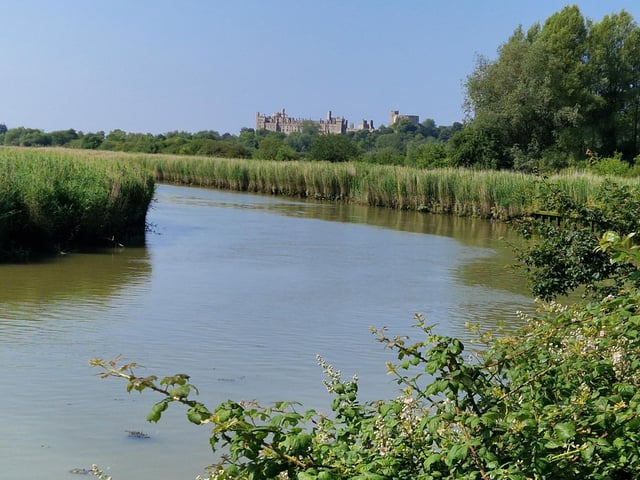 The stunning location is one reason why Arundel was voted the most relaxing place in Europe