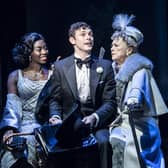Merryl Ansah as Irene Roth, Charlie Stemp as Bobby Child & Gay Soper as Lottie Child - photo by Johan Persson