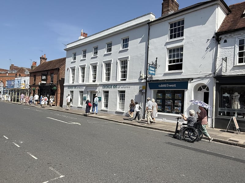Chichester in the summer sun